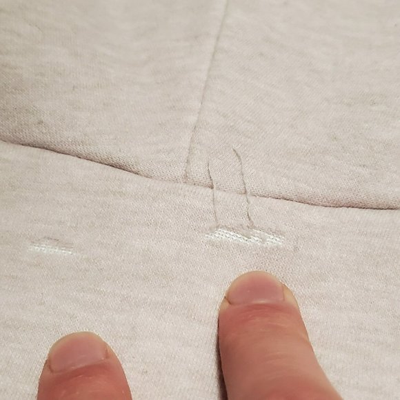 Fabletics Cowl Neck Zaylee Fleece Hoodie Heathered Pink/Gray Size Small S‎ - Picture 4 of 8